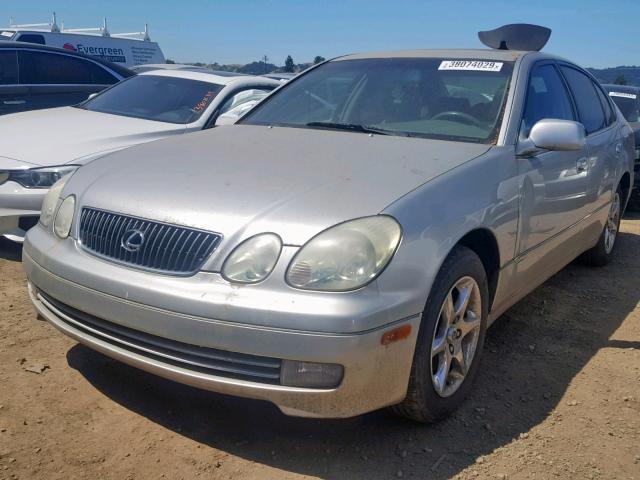 JT8BD69S910145686 - 2001 LEXUS GS 300 SILVER photo 2