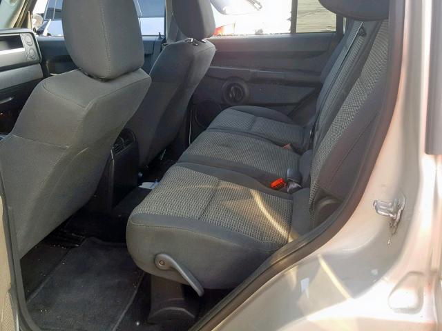 1J8HG48KX8C110665 - 2008 JEEP COMMANDER 棕色 照片 6