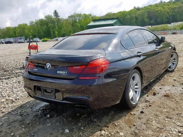 WBA6B4C59ED099224 - 2014 BMW 650 XI BLACK photo 4