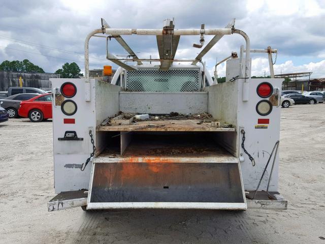 1FDWF30558EC54898 - 2008 FORD F350 SRW S WHITE photo 6