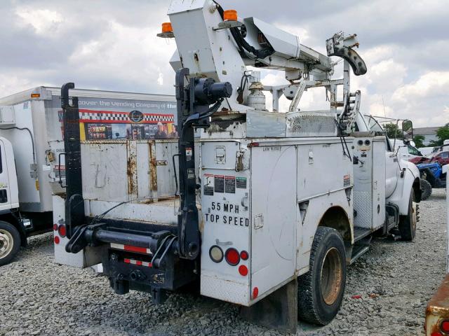 3FDNF6522YMA05268 - 2000 FORD F650 SUPER YELLOW photo 4