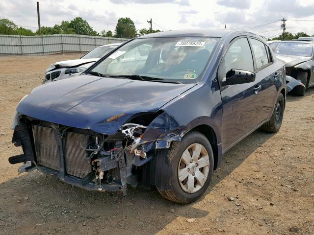 3N1AB61E58L716485 - 2008 NISSAN SENTRA 2.0 BLUE photo 2