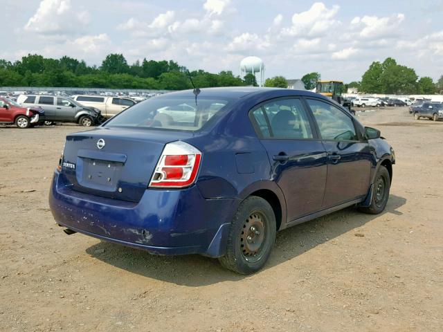 3N1AB61E58L716485 - 2008 NISSAN SENTRA 2.0 BLUE photo 4