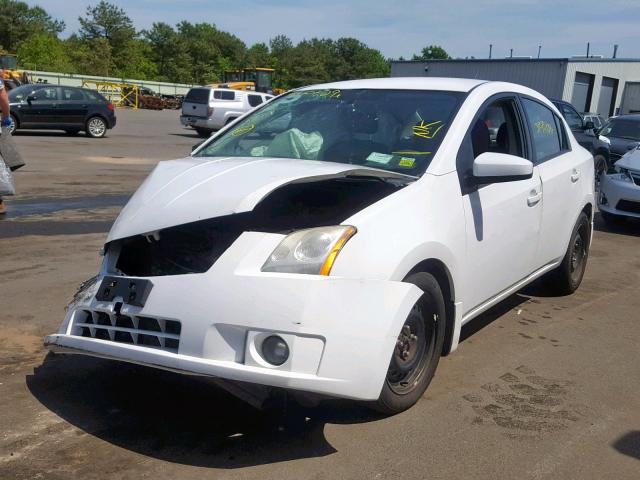 3N1AB61E98L682048 - 2008 NISSAN SENTRA 2.0 WHITE photo 2