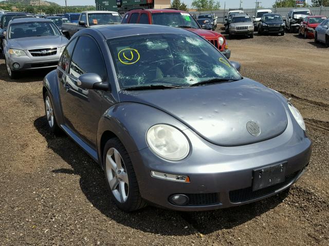 3VWSW31C67M519821 - 2007 VOLKSWAGEN NEW BEETLE GRAY photo 1