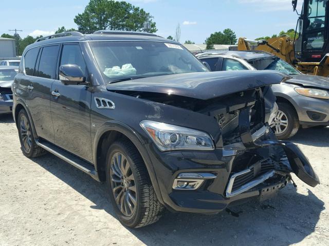 JN8AZ2NE2H9154957 - 2017 INFINITI QX80 BASE BLACK photo 1