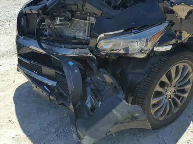 JN8AZ2NE2H9154957 - 2017 INFINITI QX80 BASE BLACK photo 9