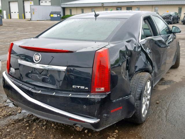 1G6DT57V080144377 - 2008 CADILLAC CTS HI FEA BLACK photo 4