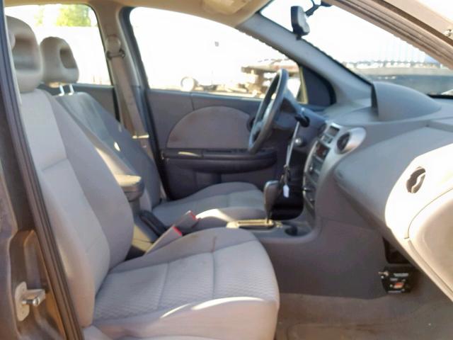 1G8AJ55F87Z199858 - 2007 SATURN ION LEVEL SILVER photo 5