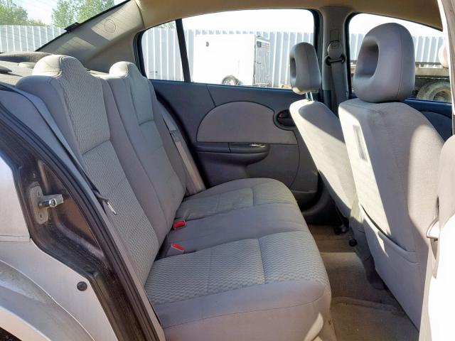 1G8AJ55F87Z199858 - 2007 SATURN ION LEVEL SILVER photo 6
