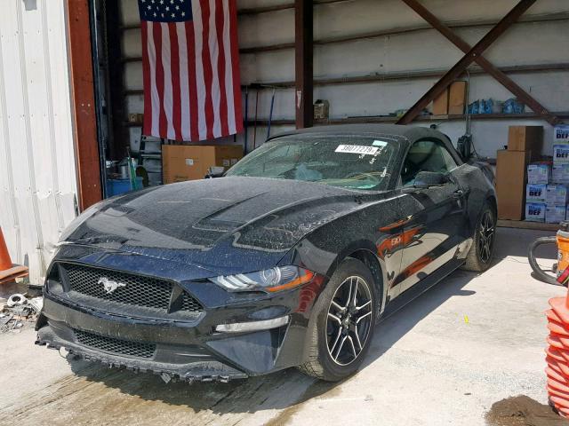 1FATP8FFXK5151104 - 2019 FORD MUSTANG GT BLACK photo 2