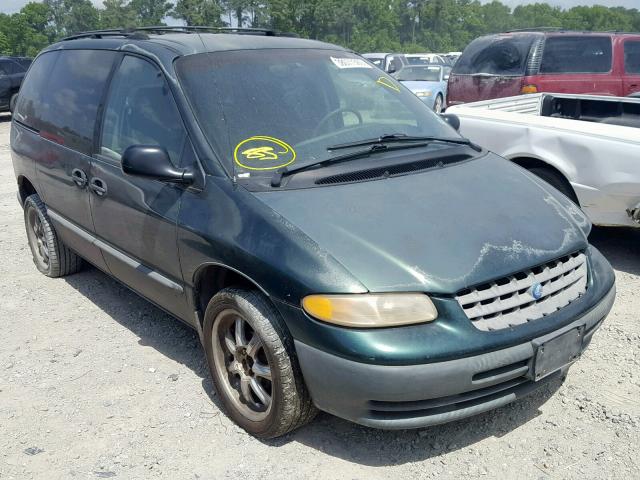 2P4FP2534XR104667 - 1999 PLYMOUTH VOYAGER GREEN photo 1