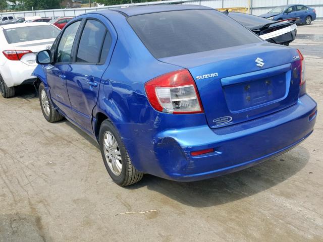 JS2YC5A37C6304370 - 2012 SUZUKI SX4 LE BLUE photo 3