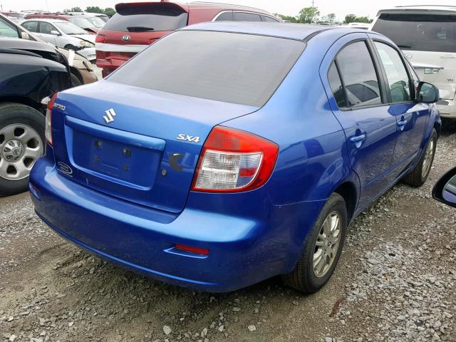 JS2YC5A37C6304370 - 2012 SUZUKI SX4 LE BLUE photo 4