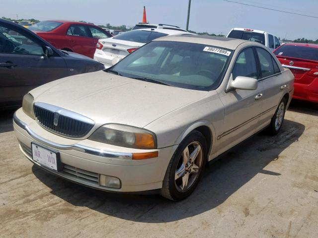 1LNHM87AX1Y714415 - 2001 LINCOLN LS CREAM photo 2