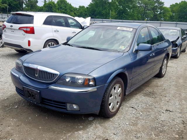 1LNHM86SX5Y630532 - 2005 LINCOLN LS BLUE photo 2