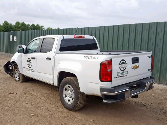 1GCGTBEN1J1279511 - 2018 CHEVROLET COLORADO WHITE photo 3