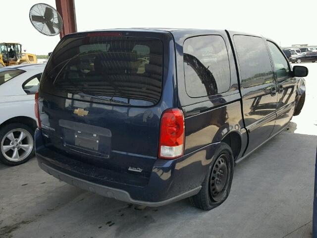 1GNDV23W67D191559 - 2007 CHEVROLET UPLANDER L 蓝色 照片 4