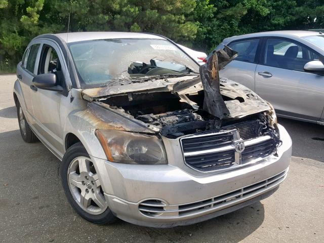 1B3HB48B78D784807 - 2008 DODGE CALIBER SX GRAY photo 1