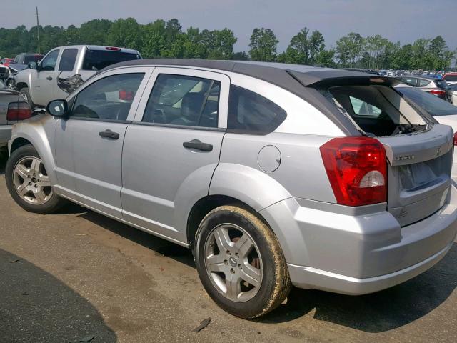 1B3HB48B78D784807 - 2008 DODGE CALIBER SX GRAY photo 3