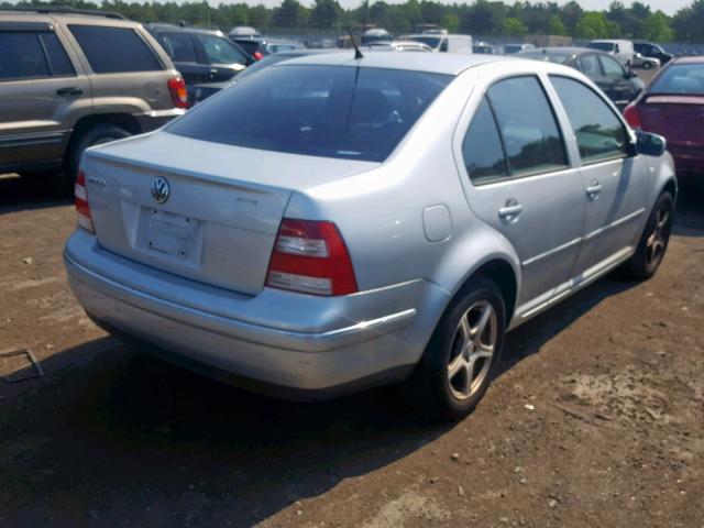 3VWRA69M84M132341 - 2004 VOLKSWAGEN JETTA GL SILVER photo 4