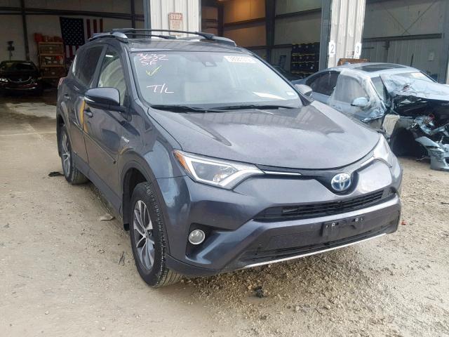 JTMRJREV0JD156370 - 2018 TOYOTA RAV4 HV LE GRAY photo 1