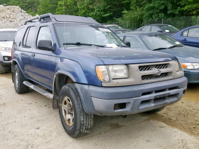 5N1ED28Y5YC582165 - 2000 NISSAN XTERRA XE BLUE photo 1