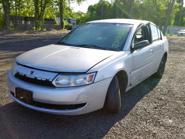 1G8AJ52F13Z185265 - 2003 SATURN ION LEVEL SILVER photo 2