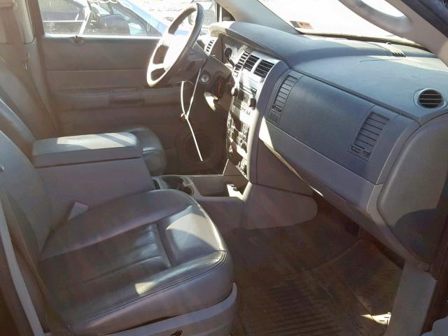 1D4HB58D84F148856 - 2004 DODGE DURANGO LI BLACK photo 5