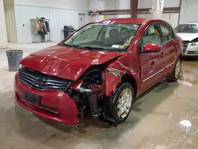 3N1AB6AP3BL682488 - 2011 NISSAN SENTRA 2.0 RED photo 2