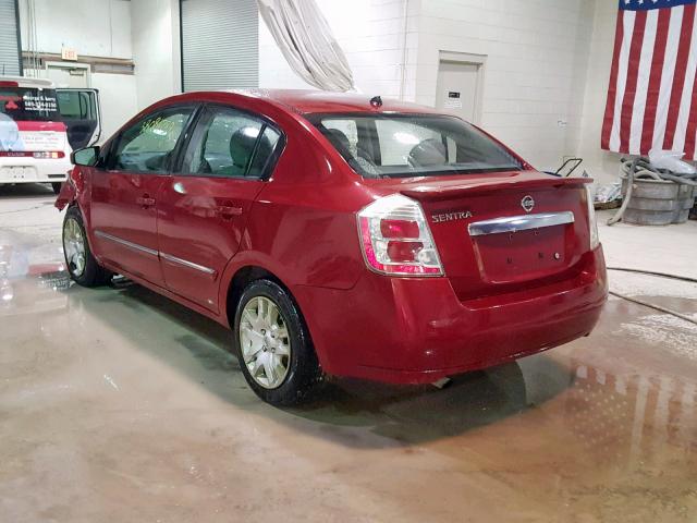 3N1AB6AP3BL682488 - 2011 NISSAN SENTRA 2.0 RED photo 3