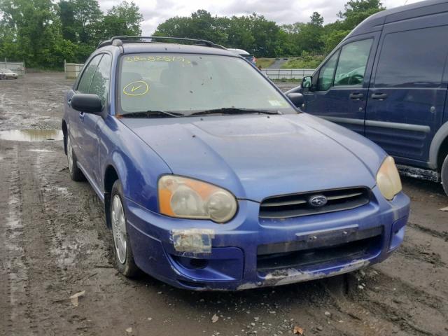 JF1GG655X4H800223 - 2004 SUBARU IMPREZA TS BLUE photo 1