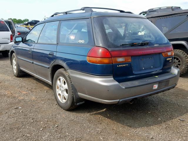 4S3BG685XX7659440 - 1999 SUBARU LEGACY OUT GREEN photo 3