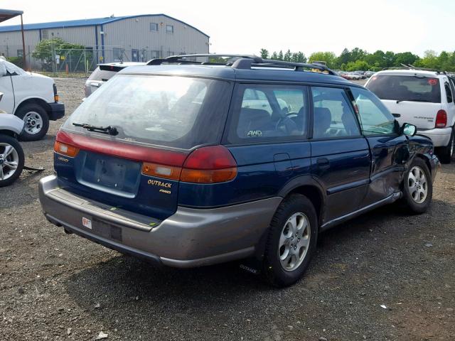 4S3BG685XX7659440 - 1999 SUBARU LEGACY OUT GREEN photo 4