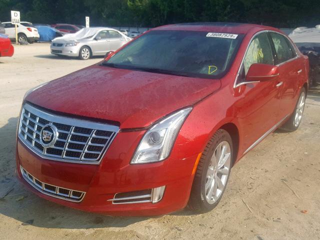 2G61S5S35D9135413 - 2013 CADILLAC XTS PREMIU BURGUNDY photo 2