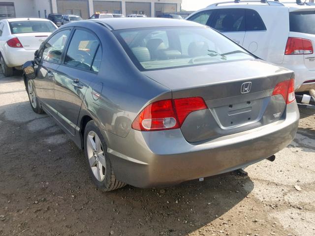 1HGFA16998L044318 - 2008 HONDA CIVIC EXL 石墨色 照片 3