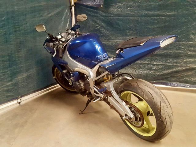 JYARN10E63A010150 - 2003 YAMAHA YZFR1 BLUE photo 3