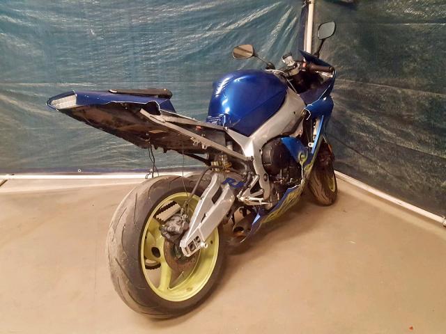 JYARN10E63A010150 - 2003 YAMAHA YZFR1 BLUE photo 4