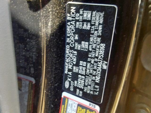 KNDJX3AA6J7538168 - 2018 KIA SOUL ! Qara foto 10
