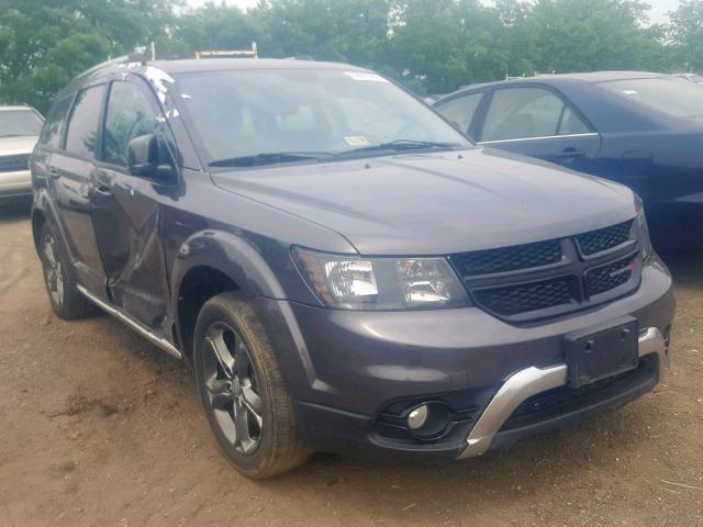 3C4PDCGG5FT632544 - 2015 DODGE JOURNEY CR BLACK photo 1