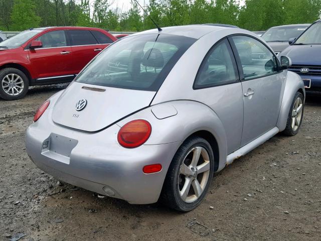 3VWCF21C2YM449539 - 2000 VOLKSWAGEN NEW BEETLE GRAY photo 4