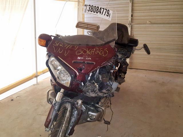 1HFSC47H08A705766 - 2008 HONDA GL1800 BURGUNDY photo 2