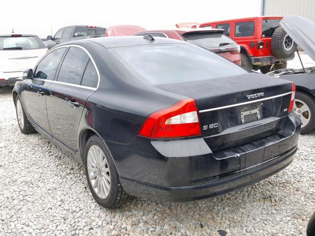 YV1AS982481081044 - 2008 VOLVO S80 3.2 BLACK photo 3