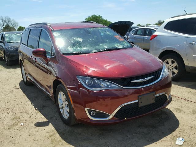 2C4RC1BG6HR621923 - 2017 CHRYSLER PACIFICA T MAROON photo 1