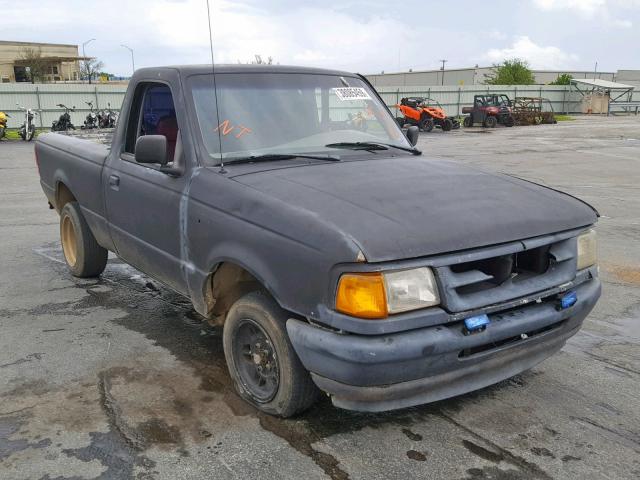 1FTCR10A5SPA72663 - 1995 FORD RANGER BLACK photo 1