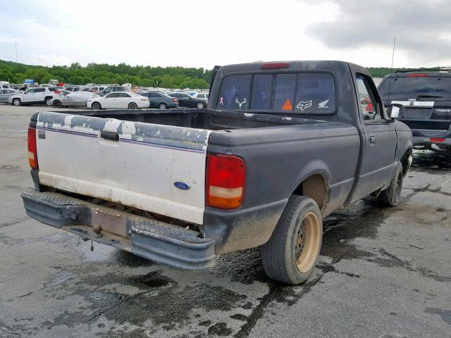 1FTCR10A5SPA72663 - 1995 FORD RANGER BLACK photo 4