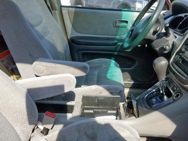 JTEHF21A430145515 - 2003 TOYOTA HIGHLANDER BLACK photo 5