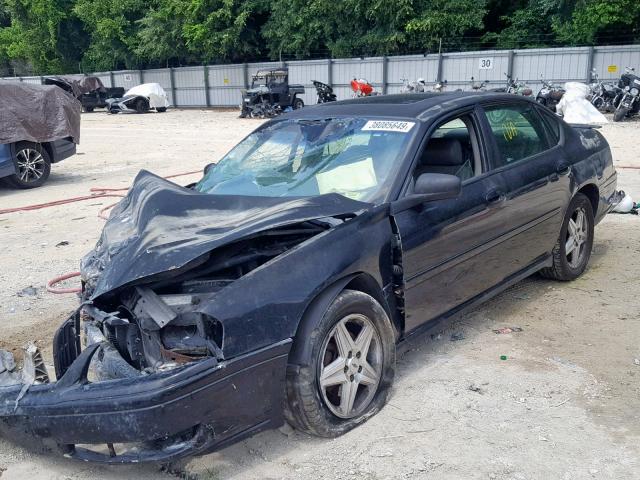 2G1WP521849180941 - 2004 CHEVROLET IMPALA SS BLACK photo 2