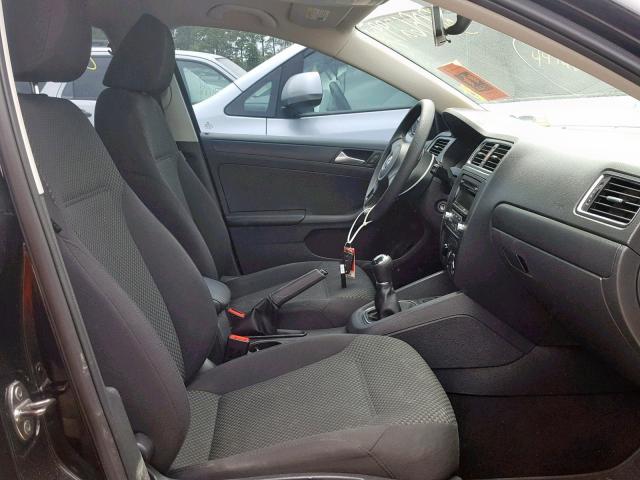 3VW1K7AJ6DM256626 - 2013 VOLKSWAGEN JETTA BASE 黑色 照片 5