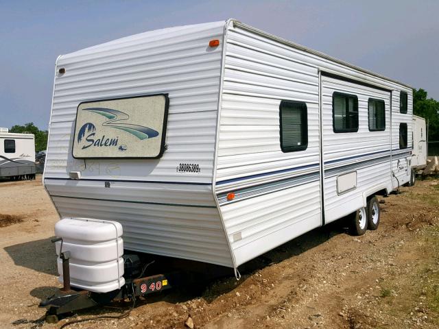 4X4TSME21YB007462 - 2000 SALM CAMPER WHITE photo 2